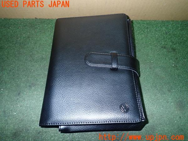 3UPJ=11220801]VW ゴルフ(AUDFG)車検証入れ 取説ケース 中古_m0