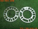 3UPJ=11230800]ランエボ10(CZ4A)GSR ホイールスペーサー 3mm/5mm LANCER EVOLUTION X 各1点 中古 _s1
