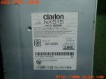 3UPJ=11270565]Clarion クラリオン メモリーナビ NX515 カーナビ ライトナビゲーション アプリ連携 ジャンク_s3