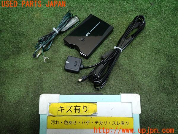 3UPJ=11330503]三菱アウトランダー 2代目(GG2W)後期 三菱重工 ETC車載器 MOBE-700 分離型 音声案内 中古 _m0