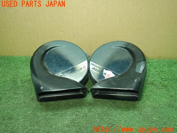 3UPJ=11340563]ランクル80系(FZJ80G)中期 MITSUBA ミツバ ホーン ALPHA HORN MBH-2E17 MBL-2E18 中古_m0