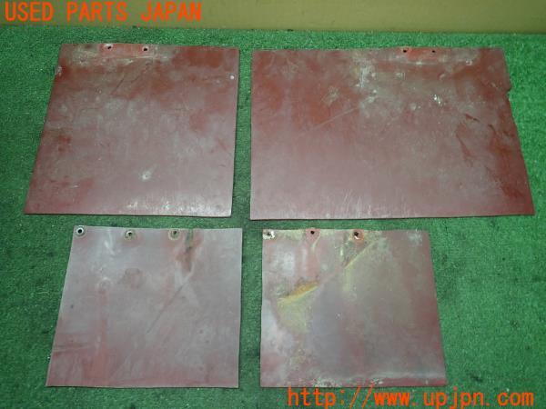 3UPJ=11370054]ランサーエボリューションⅡ RS(CE9A(改))社外 マッドフラップ 中古_m1