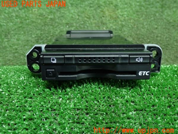 3UPJ=11390503]ハリアーハイブリッド 2代目(AVU65W)初期型 純正 ビルトインETC車載器 08686-00341 分離型 音声案内 本体のみ 中古_m1