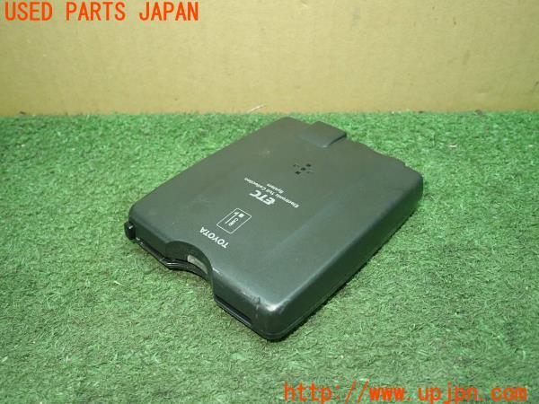 3UPJ=11550503]ランクル80系(FZJ80G)中期 トヨタ純正 ETC車載器 08686-00121 中古_m1