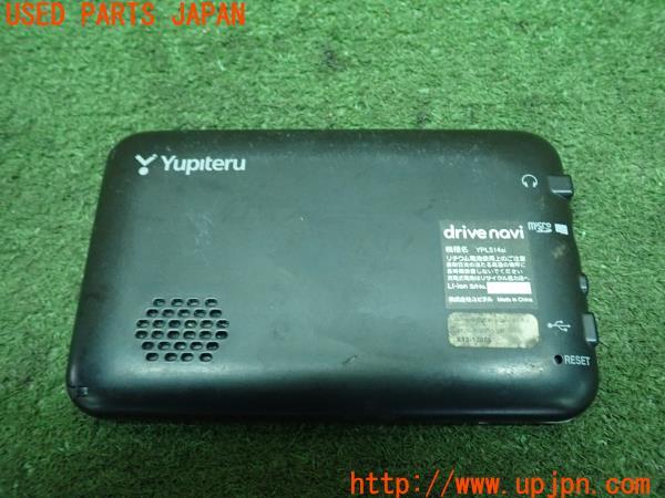 3UPJ=11550548]ランクル80系(FZJ80G)中期 Yupiteru ユピテル ポータブルナビ YPL514si 中古_m2