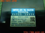 3UPJ=11660503]アルファード(GGH20W)前期 純正ビルトイン ETC車載器 86980-28030 中古_s3