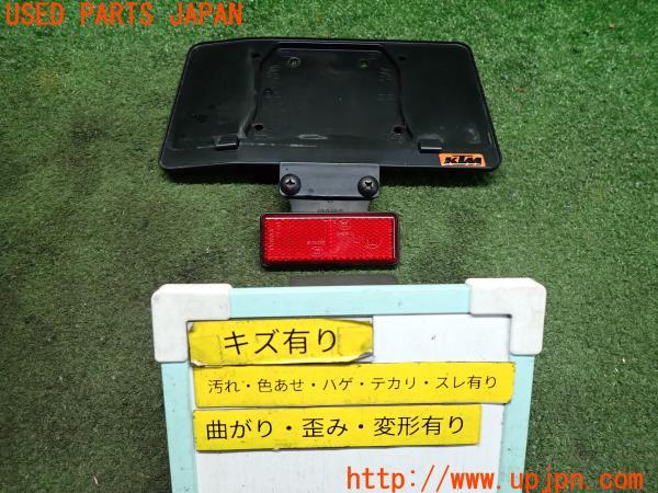 3UPJ=11830563]KTM・RC 390 (2023y) 純正 ナンバープレートベース 難あり 中古		_m0