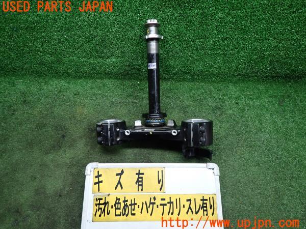 3UPJ=11830702]KTM・RC 390 (2023y) 純正 ステアリングステム アンダーブラケット トリプルツリー ベアリング付 中古_m0