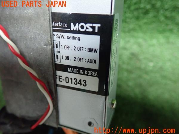 3UPJ=12020579]BMW X3(F25)前期 2013y a/tack エイタック Navi/DVDインターフェイスキット MK-11FC テレビ TV 中古_m4