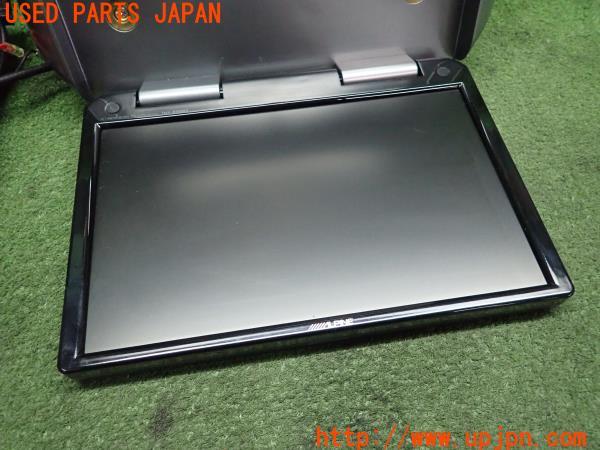 3UPJ=12030559]ポルシェ カイエン957(9PA)2008y ALPINE アルパイン フリップダウンモニター TMX-R1050S リモコン付き 中古_m1