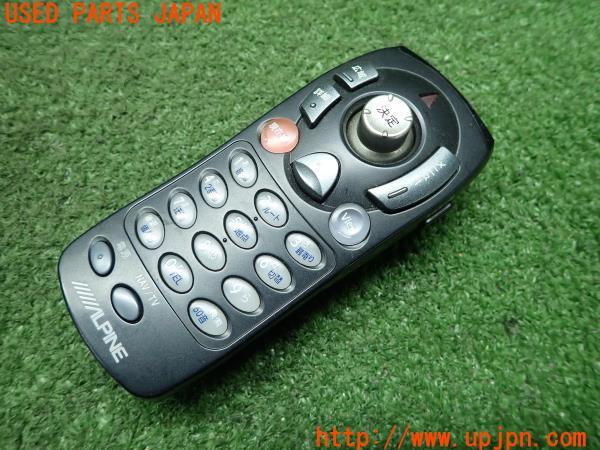 3UPJ=12030559]ポルシェ カイエン957(9PA)2008y ALPINE アルパイン フリップダウンモニター TMX-R1050S リモコン付き 中古_m4