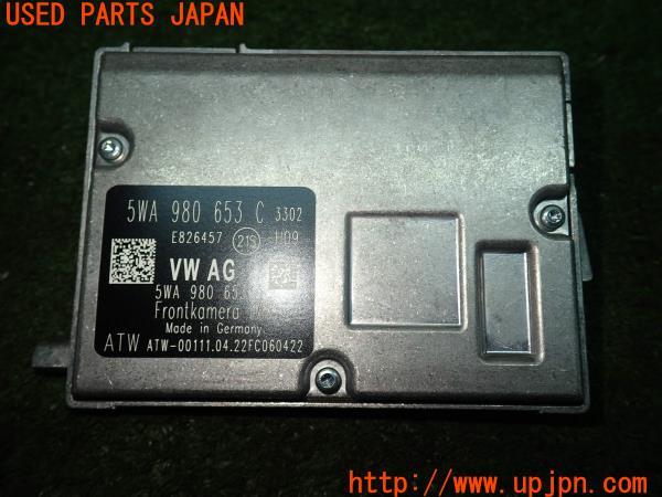 3UPJ=12090560]VW ゴルフ ヴァリアント(CDDFYV)純正 フロントカメラ 5WA 890 653 C 中古_m2