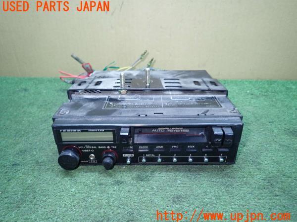 3UPJ=12130518]ジープラングラー(S8H(改))Panasonic パナソニック カセットプレイヤー CQ-B535DK 中古_m0