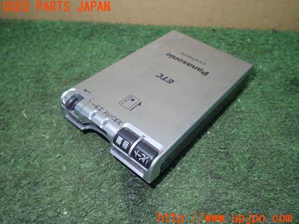 3UPJ=12170503]インプレッサ WRX TypeR STi Verion6(GC8 G型)Panasonic パナソニック ETC車載器 CY-ET907D 中古_m1