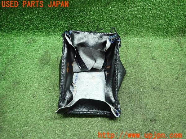 3UPJ=12190615]セリカ(T16/T160型)GT-R 社外 シフトブーツ ブラック ブルーステッチ チェンジ マニュアル 中古_m3