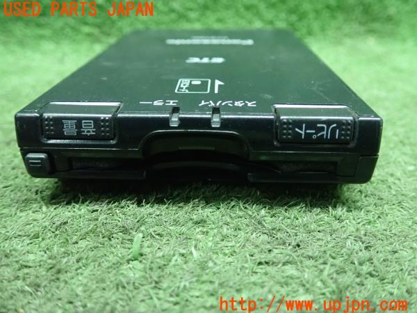 3UPJ=12250503]Panasonic パナソニック ETC車載器 CY-ET900 ブラック アンテナ分離 音声案内 中古_m3