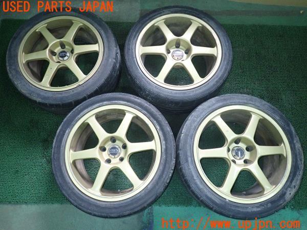 AVS model7 YOKOHAMA 114.3 5穴 18インチ 2本 ヨコハマ AVS MODEL T7