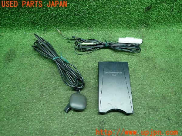 3UPJ=12340503]古野電気 ETC車載器 J-HP101B ハイウエイパスポートクラブ ブザー アンテナ分離 中古_m0