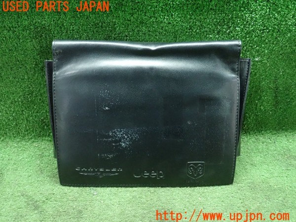 3UPJ=12350801]ジープグランドチェロキー(WK36)Jeep 2013y 純正 車検証入れ マニュアルケース 中古_m0