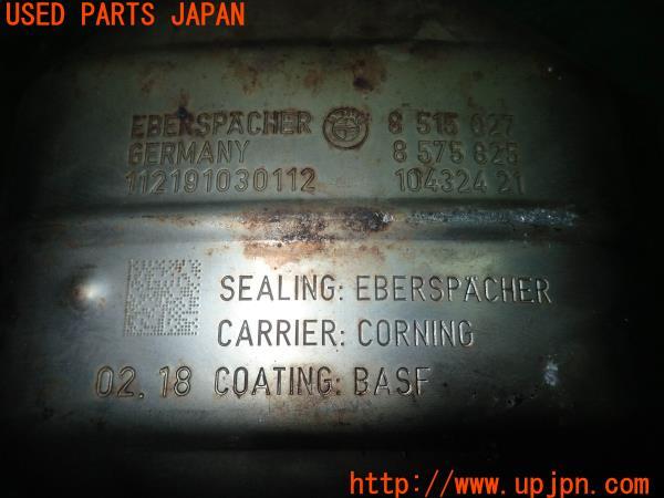 3UPJ=12500159]BMW 320d(8C20 F30)後期 純正 触媒 8 575 825 中古_m4