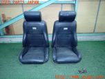 3UPJ=12560609]三菱ジープ(J58(改))Jeep J50系 CMR シートセット 運転席 助手席 リクライニング 左右 ジャンク_s0