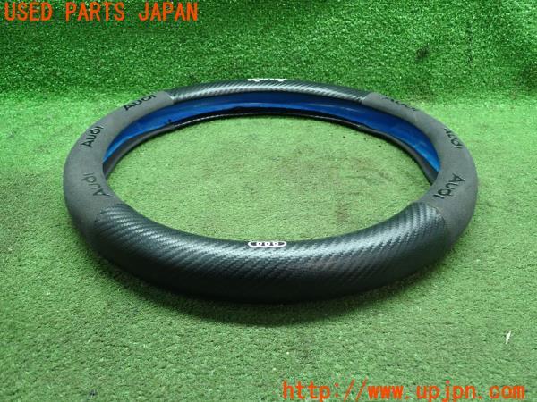 3UPJ=12730617]アウディA5 スポーツバック(F5系)45TFSIクワトロ Sライン 2021y ハンドルカバー カーボン柄 中古_m3