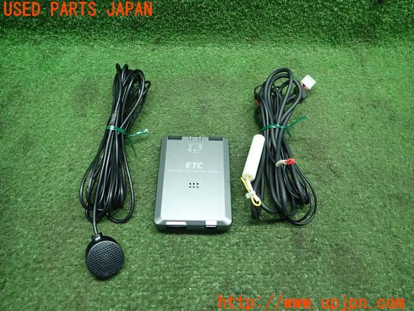 3UPJ=12790503]アルファード(ANH20W)前期 純正 Panasonic ETC車載器 08686-00261/CN-ES0901CT トヨタ車専用 中古_m0