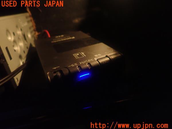 3UPJ=12840503]Panasonic パナソニック ETC車載器 CY-ET909KDZ アンテナ分離 音声案内 中古_m4