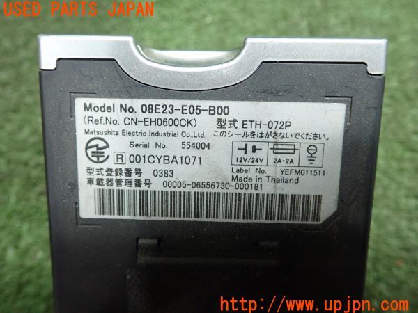 3UPJ=12890503]ホンダアクセス ETC車載器 08E23-E05-B00/ETH-072P/CN-EH0600CK 中古_m2