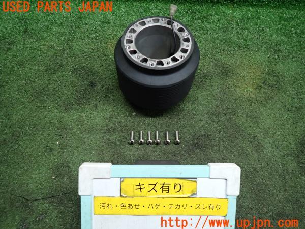 3UPJ=12970618]シビック SiR(EK4)初期型 Works Bell ステアリングボス ハンドルアタッチメント ワークスベル 難あり 中古_m0