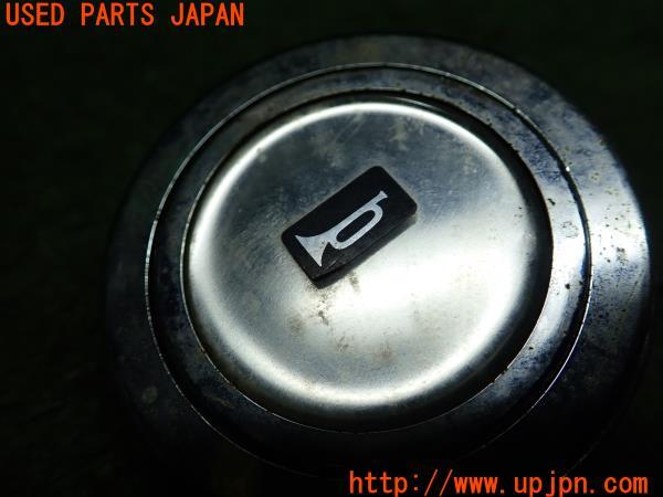 3UPJ=12980532]ランクル60系(HJ60V)中期 バンGXハイルーフ 社外 ホーンボタン スイッチ メッキ 中古_m2