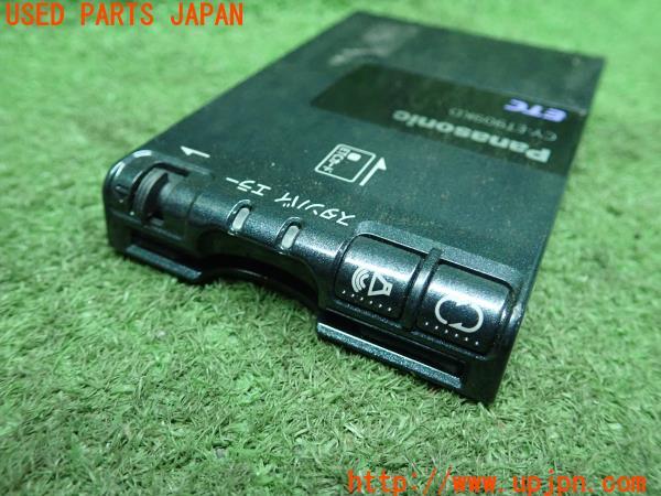 3UPJ=13020503]Panasonic パナソニック ETC車載器 CY-ET909KD アンテナ分離 音声案内 中古_m3
