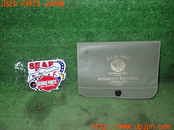 3UPJ=13200801]センチュリー(GZG50)前期 SETAGAYA BASE 世田谷ベース 正式装備品 S.E.A.F. マルチパーパスケース 車検証入れ 中古_m0