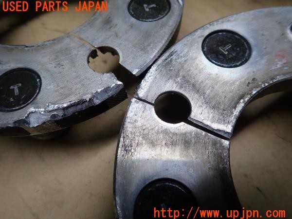 3UPJ=13200971]センチュリー(GZG50)前期 社外 ワイドトレッドスペーサー ホイール ハブリング ジャンク_m2