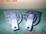 3UPJ=13380563]S2000(AP1)中期 MITSUBA ミツバ ホーン MBH-2E11 MBL-2E12 中古_s2