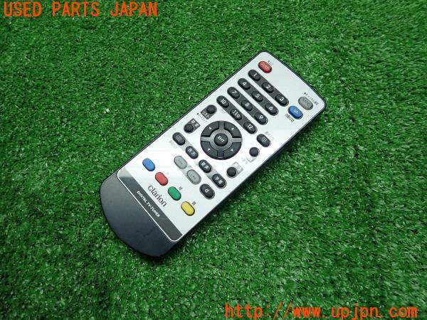 3UPJ=13410571]Clarion クラリオン 地デジチューナー用リモコン RCB-185 コントローラー 中古_m0