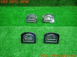 3UPJ=13410631]ポルシェ カイエンS(9PA)957 ラゲッジフック トランク ラゲージ カーゴ 金具 4点 中古_s0