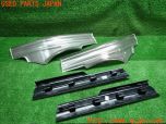 3UPJ=13430616]BMW X3(F25)前期 20d 2014y 社外 インナードアプレート 敷居プロテクター ステンレス カバー トリム 4点 中古_s3