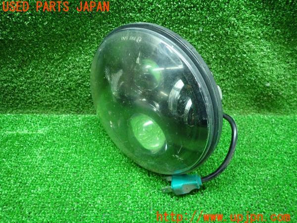 3UPJ=13560561]ジープラングラー アンリミテッド(JK38L)スポーツ Jeep APS LEDヘッドライト ブラック ランプ 7インチ Hi/Low 左右 中古_m2