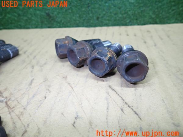 3UPJ=13620967]BMW Z4 ロードスター(E85)前期 2004y 純正 ホイールボルト 首下26mm M12 P1.5 12点 中古_m2