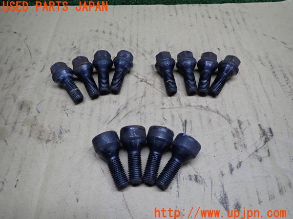 3UPJ=13620967]BMW Z4 ロードスター(E85)前期 2004y 純正 ホイールボルト 首下26mm M12 P1.5 12点 中古_m3