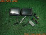 3UPJ=13710562]ランクル60系(HJ61V(改))後期 社外 ヘッドレストモニター 9.2TFT ディスプレイ 左右 ジャンク_s1