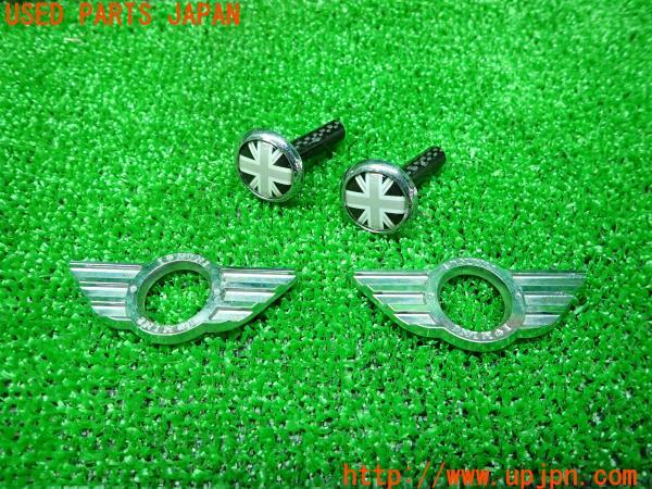 3UPJ=13920800]BMW ミニ(MINI)ジョンクーパーワークス(JCW/R56)2011y ドアロックピン リング ピンカバー 左右 中古_m0