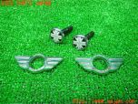 3UPJ=13920800]BMW ミニ(MINI)ジョンクーパーワークス(JCW/R56)2011y ドアロックピン リング ピンカバー 左右 中古_s0