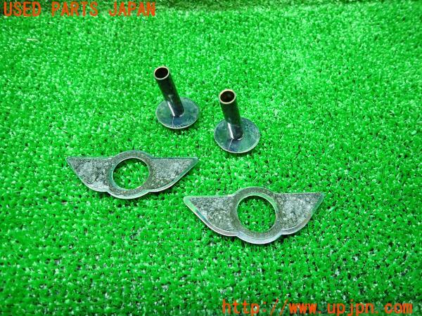 3UPJ=13920800]BMW ミニ(MINI)ジョンクーパーワークス(JCW/R56)2011y ドアロックピン リング ピンカバー 左右 中古_m1