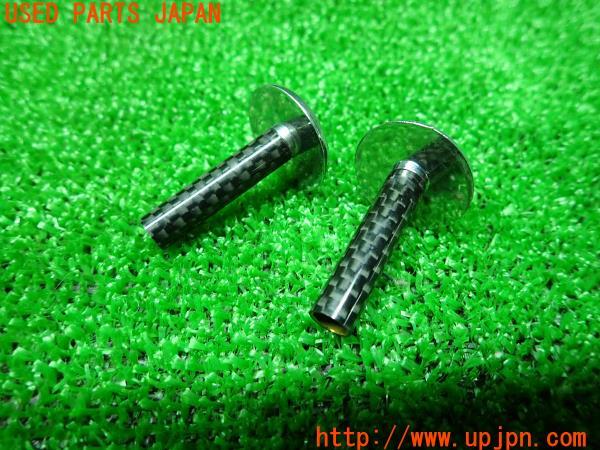3UPJ=13920800]BMW ミニ(MINI)ジョンクーパーワークス(JCW/R56)2011y ドアロックピン リング ピンカバー 左右 中古_m2