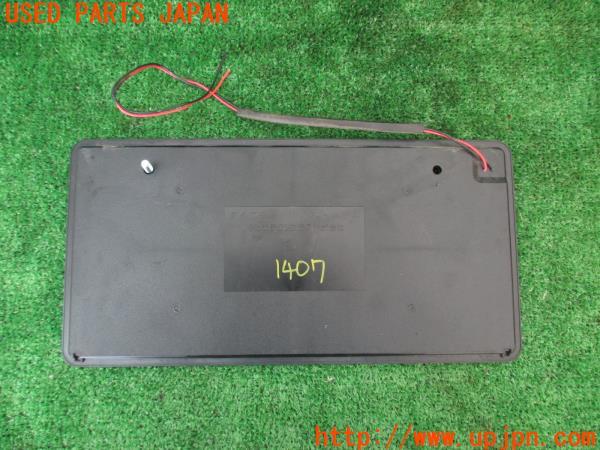 3UPJ=14070012]レクサス・RX450(GYL10W)旭化成テクノプラス 字光式ナンバー リア ダイアモンドリング スリム DR-S-01 中古_m1