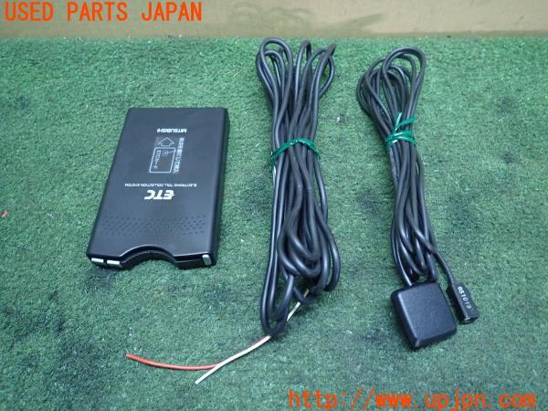 3UPJ=14080503]S2000(AP2 100系)三菱電機 ミツビシ ETC車載器 EP-9U43V X792T05285HC 中古_m0