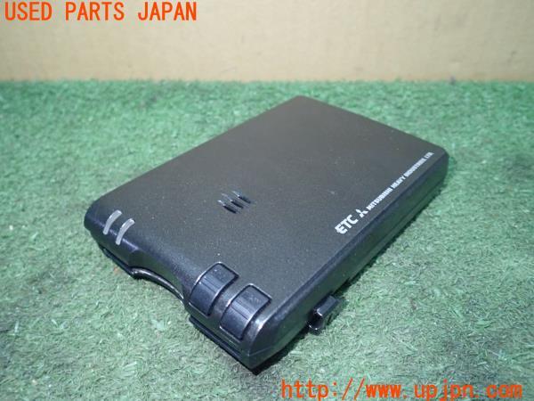 3UPJ=14100503]ランサーエボリューションⅦ GT-A(CT9A)三菱重工 ミツビシ ETC車載器 MOBE-400 中古_m1