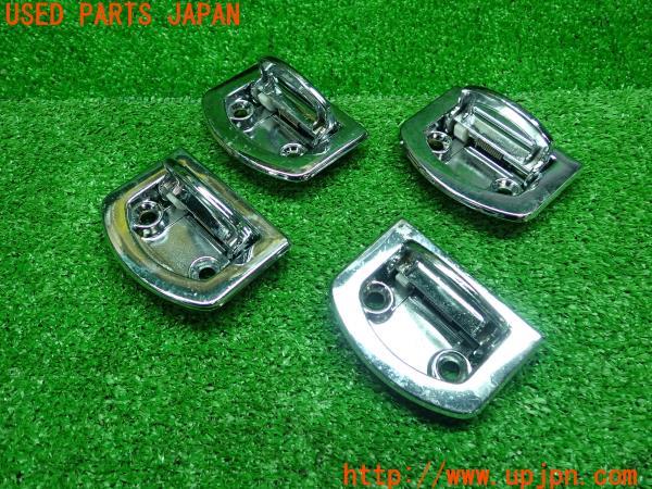 3UPJ=14130631]ポルシェ カイエン957 2009y 純正 ラゲッジフック トランク ラゲージ カーゴ 金具 4点 中古_m3
